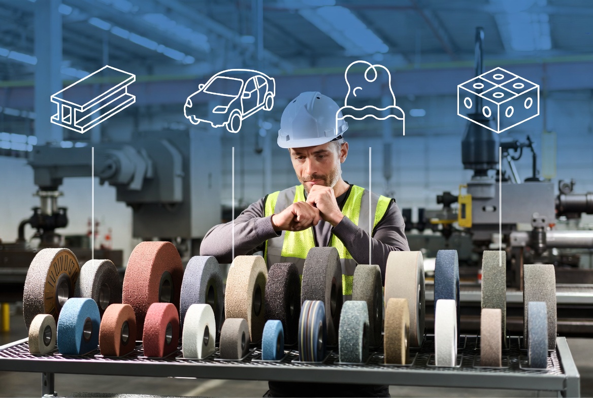 Abrasive wheel selection in real industrial environments Abrasive wheel selection in real industrial environments