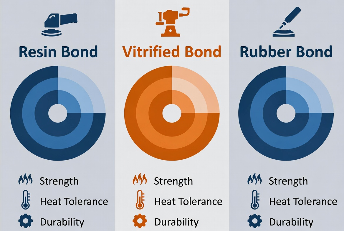 visual performance comparison of resin vitrified and rubber bond systems visual performance comparison of resin vitrified and rubber bond systems